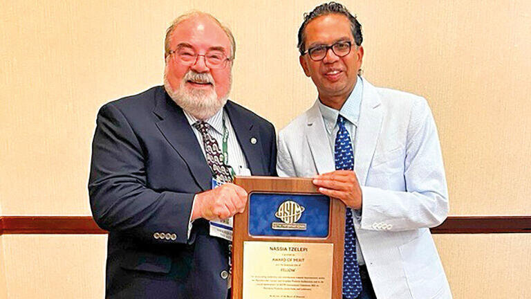 Dr. Raj Shah receives ASTM International’s highest honour