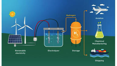 Exploration of Latest Methods Using Green Hydrogen for Petroleum Feedstocks From Existing Infrastructure