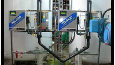 Oil Spill Protection for Water Intakes Using Turner Oil in Water Monitors