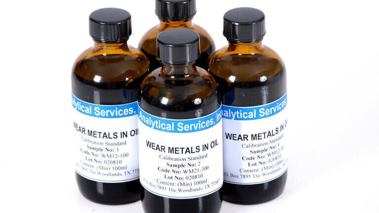 Sulphur Free Wear Metals Standards  