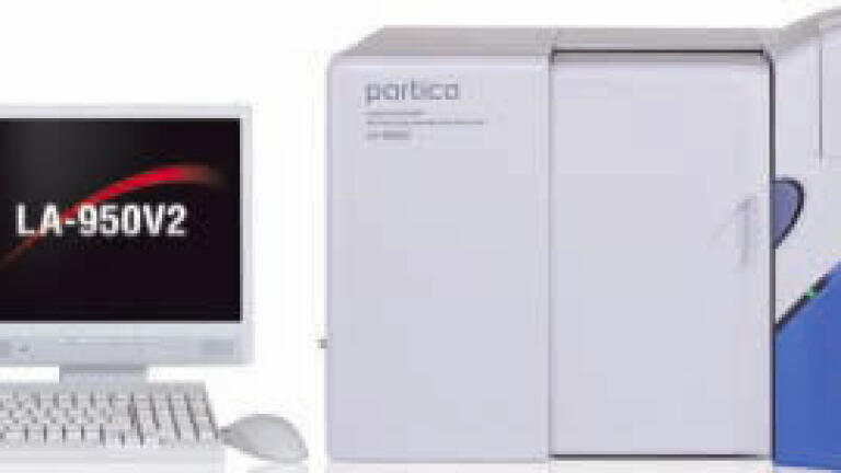 Upgraded Version of PARTICA LA-950 Particle Size Analyser