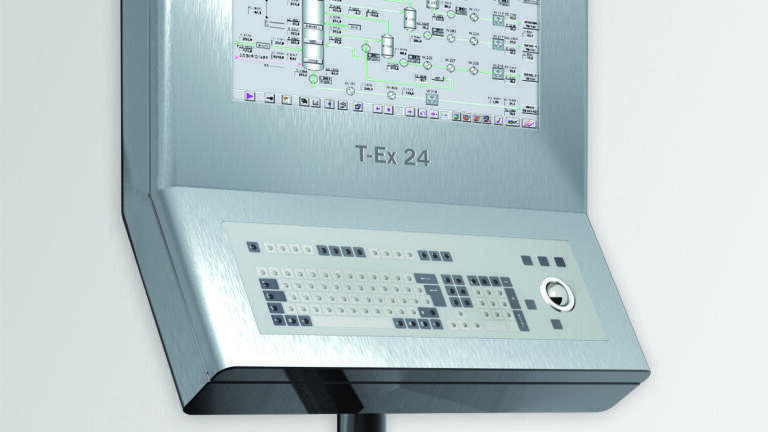 Ultra-bright 22"/24"-HMIs for Modern Process Control Systems in Hazardous Areas
