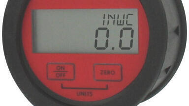 New digital pressure gauges