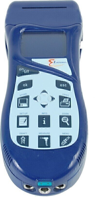 The ideal hand-held industrial combustion gas analyser