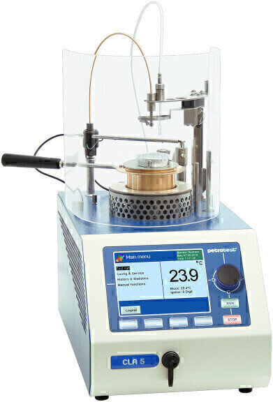 Automatic Cleveland Open Cup Flash & Fire Point Tester to ASTM D 92 - ISO 2592 - IP 36 - JIS K2265-4 - GOST 4333 - FTM 791-1103