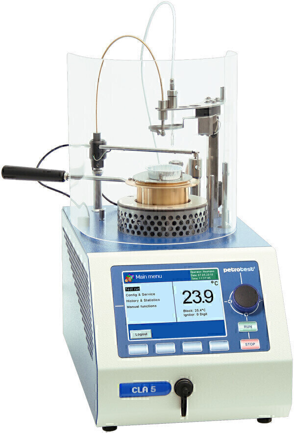 Automatic Cleveland Open Cup Flash & Fire Point Tester to ASTM D 92 - ISO  2592 - IP 36 - JIS K2265-4 - GOST 4333 - FTM 791-1103 Petro Online