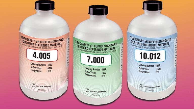 Traceable pH Buffer Standards
