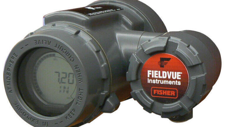Emerson introduces Fisher® Fieldbus digital level controller 
