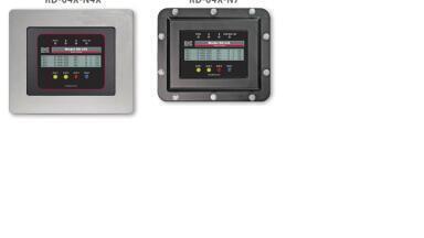 Expanded 64 Channel Remote Display Unit for Gas Detection Sensors