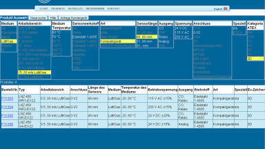 Online Product Finder Enables Easy Choice and Ordering