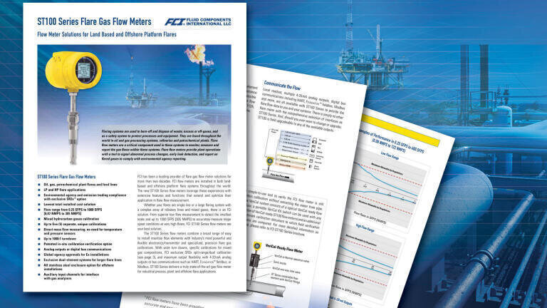 New Flare Gas Flow Measurement Applications Brochure
