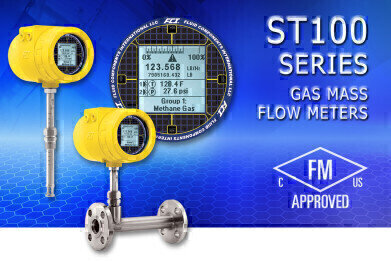 ST100 Air/Gas Flow Meter Receives FM and FMc Approval