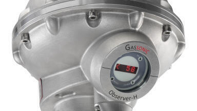 Gassonic Observer-H Ultrasonic Gas Leak Detector Features HART Communications Protocol