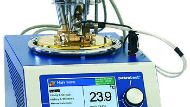 Automatic Flash Point Tester with Integrated Fire Extinguisher