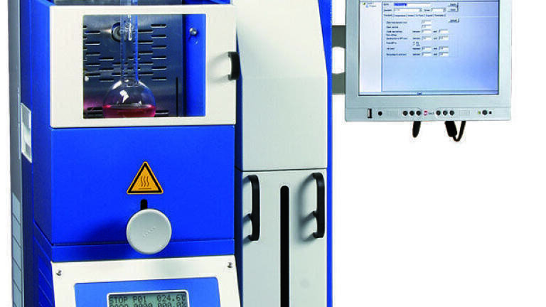 New Compact Distillation Tester