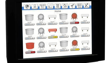 MCG 7030 Touch Panel Alarm Monitor