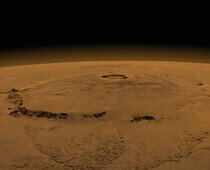Mars Rover Curiosity Equipped with Pressure and Humidity Sensors