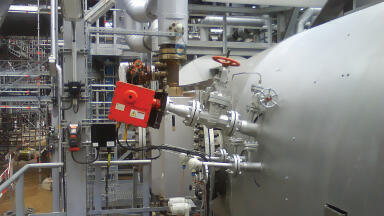 Infrared Detection Systems for Sulphur Reactors Units