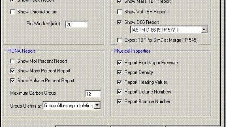 Optimised Solutions for Detailed Hydrocarbon Analysis (DHA)