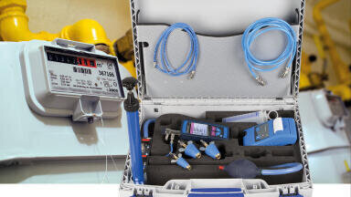Leak Test Set with Shut-Off Valves and Pressure Connection