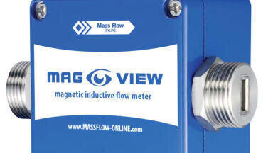 Compact Liquid Flow Meter Without Moving Parts