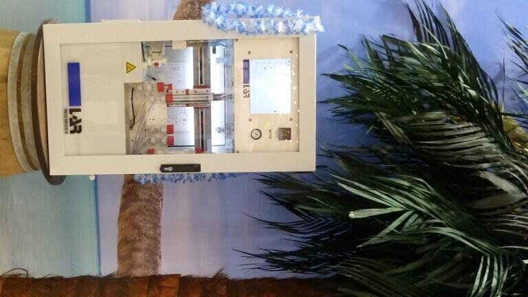 Product presentation of the online measurement system QuickTOCultra from LAR at ACHEMA 2012 – LAR under the palms.
