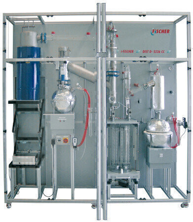 Fully Computer Controlled Distillation System according to ASTM D-5236 with High Vacuum Extension for Operation up to 620° - 650°C AET