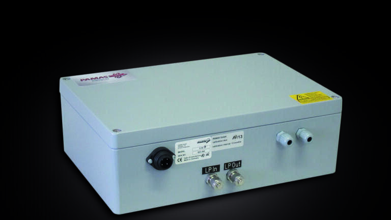 Online Particle Counter for Long-Term Fluid Condition Monitoring