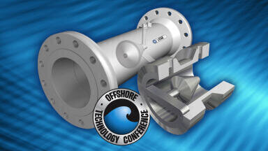 Flow Meter with Live Demo Exhibited at OTC 2013