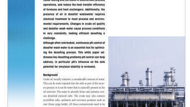pH Control in Crude Desalting