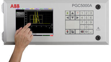 New Touch-Screen for Gas Chromatograph Series
