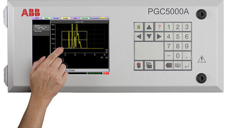 New Touch-Screen for Gas Chromatograph Series