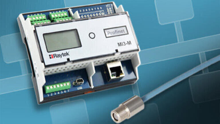 Temperature Measurement System now with Profinet and Ethernet Interfaces