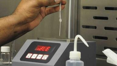 Measuring Oil Content in Off-Shore Drill Cuttings Using Portable IR Analysers