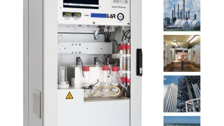 LAR TOC analyser using injection loop system