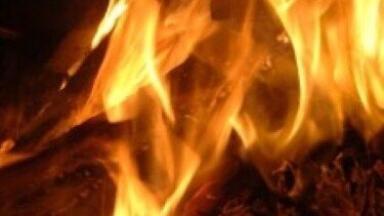 Pipeline rupture causes fire
