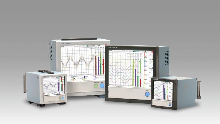 Yokogawa releases GX and GP Series paperless recorders: the first components of the SMARTDAC+™ next-generation data acquisition and control system