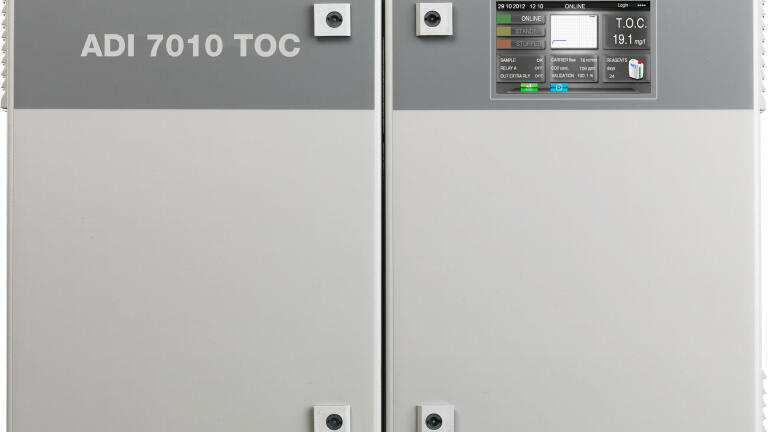 Control of Water Quality by On-Line Measurement of TOC