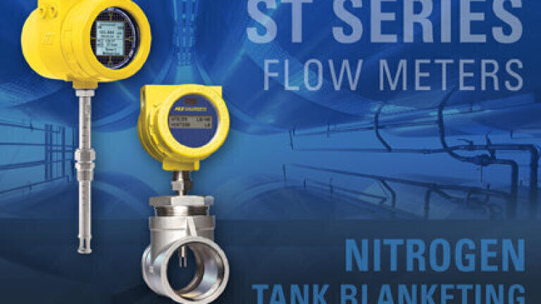 Effective, Economical Nitrogen Tank Blanketing Achieved with Thermal Mass Flow Meters