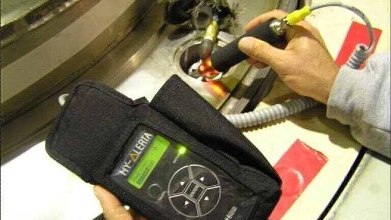 Hydrogen Detection during Cask Welding - Improves Process and Eliminates Stoppages