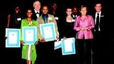 Chancellor Angela Merkel Awards First Certificates for South African Training Initiative