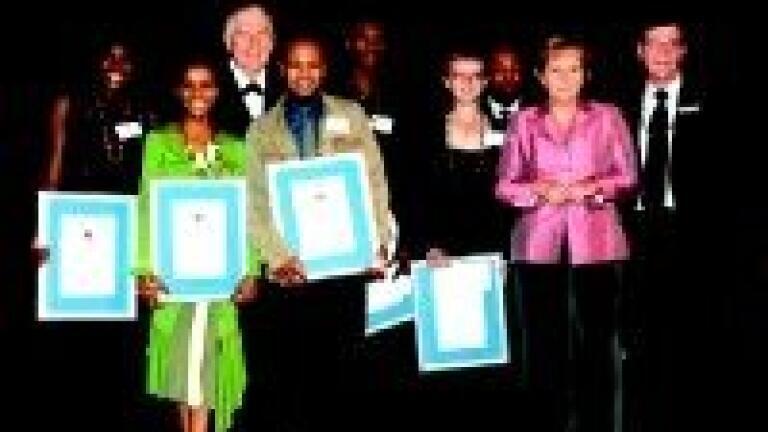 Chancellor Angela Merkel Awards First Certificates for South African Training Initiative