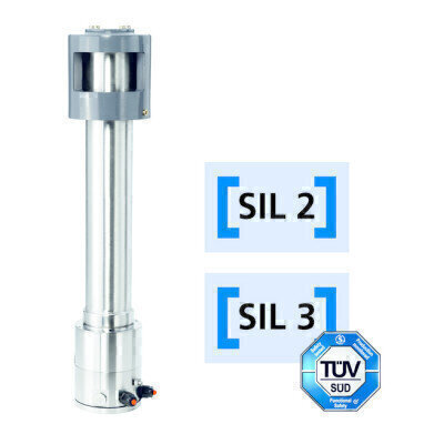 Radiometric Level Detectors Approved for SIL2 and SIL3 Applications
