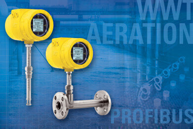 Aeration Flow Meter with Profibus Bus PA Simplifies Wastewater Plant Upgrade Process
