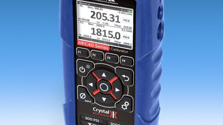 Handheld Pressure Calibrator Offers Unique Features and Capabilities