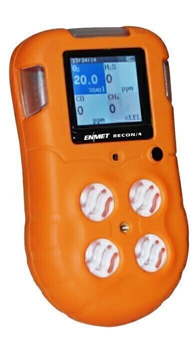 Multi-Gas Portable Detector for CO, H2S, O2, and LEL
