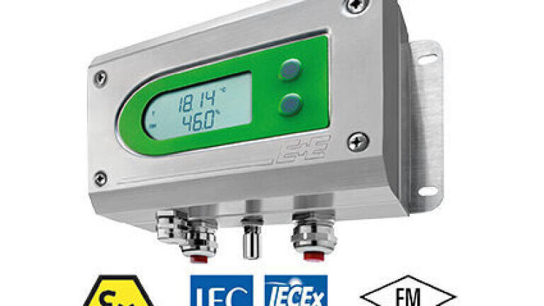 The EE300Ex Humidity & Temperature Transmitter Conforms to International Standards for Intrinsically Safe Applications