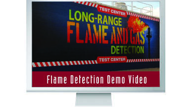 Safety Video: Multi-Spectrum Infrared Detector Distinguishes Flames vs. Welding