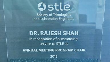 STLE Honours Dr. Raj Shah For Outstanding Service