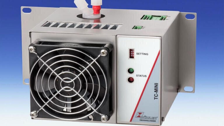 Midget chiller? Small sample gas cooler with outstanding performance